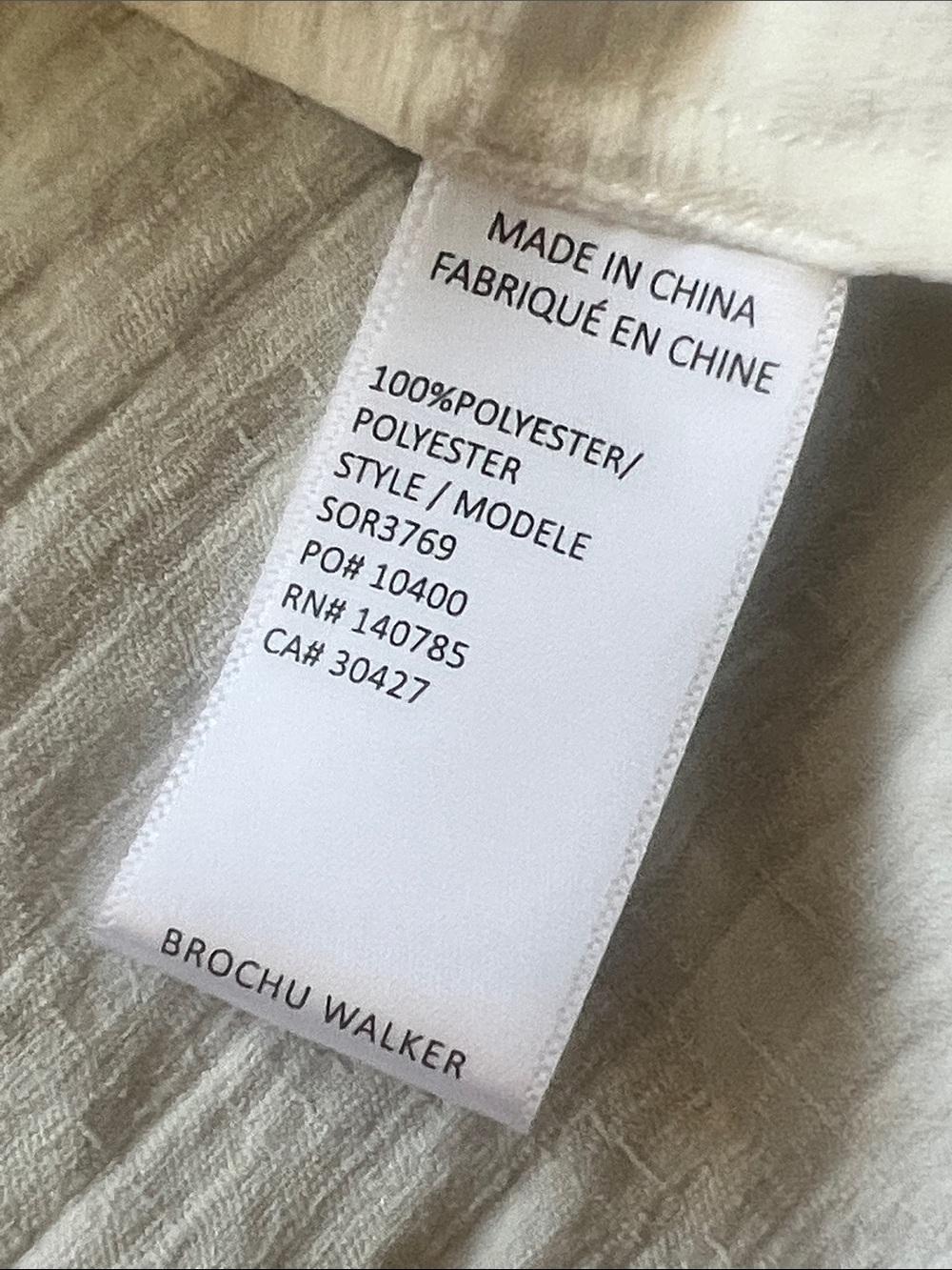 NEW Brochu Walker The Phoebe Blouse in Salt White. Sold-out designer style with - Picture 10 of 12